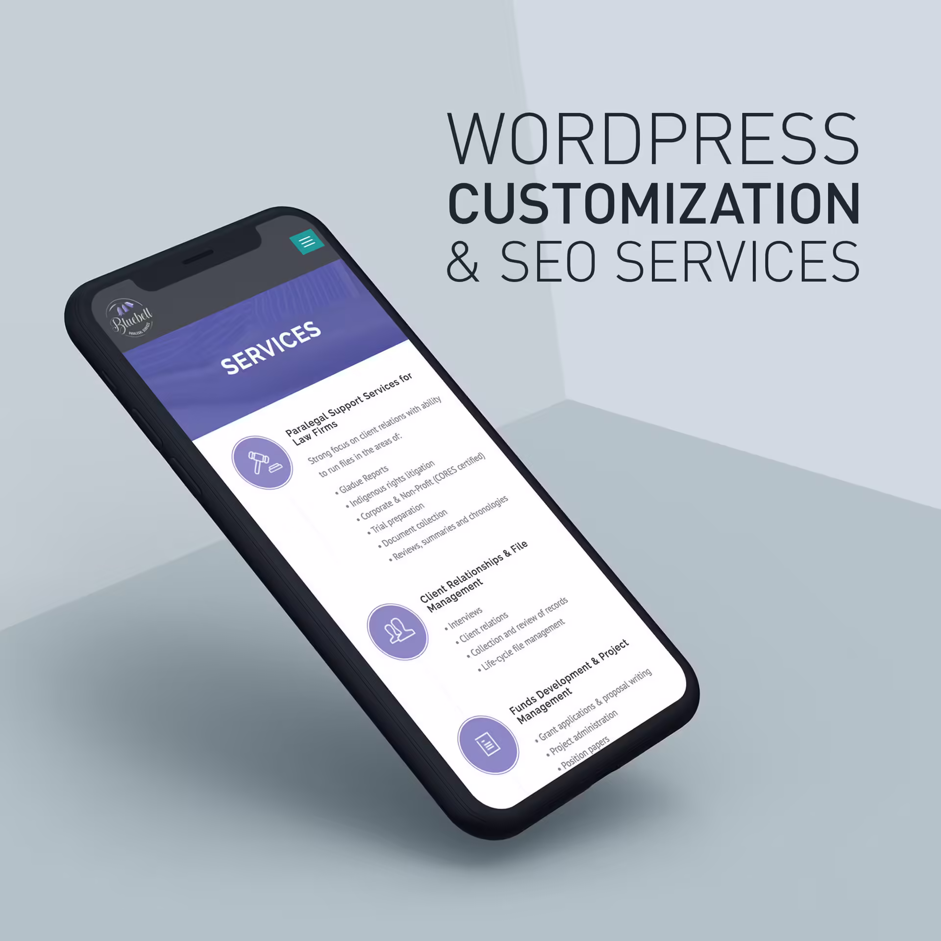 Website design and development