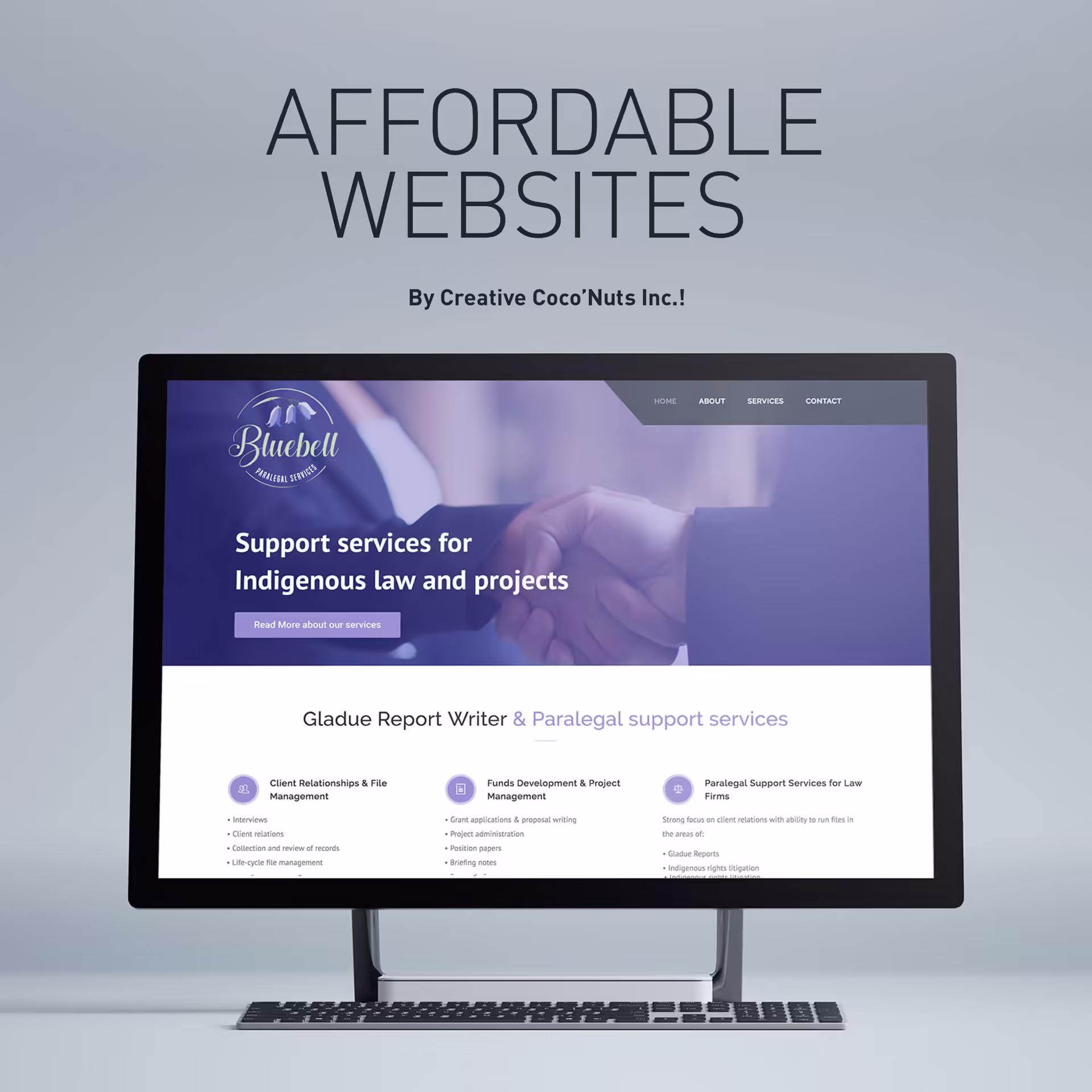 Website design and development