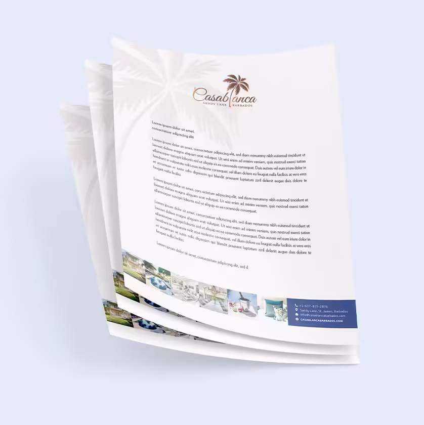 Letterhead design company edmonton
