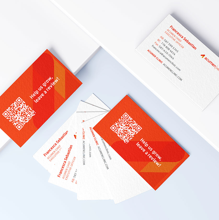 Business card design company edmonton