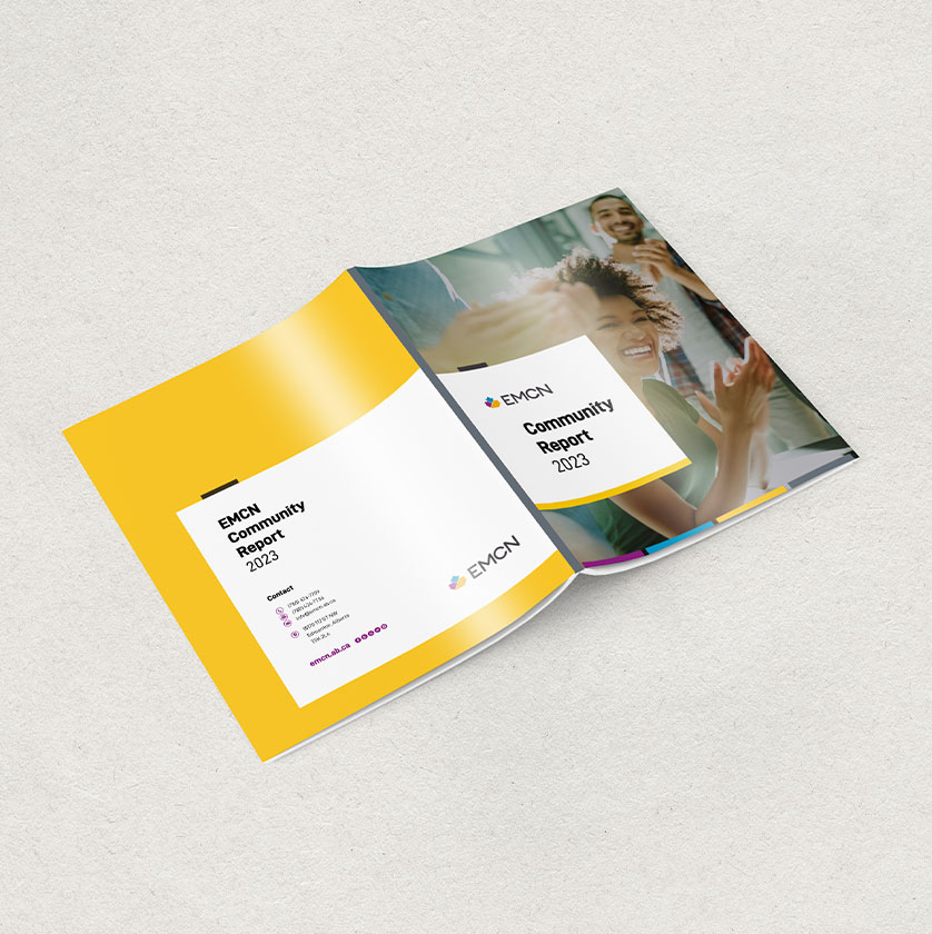 Layout booklet design edmonton