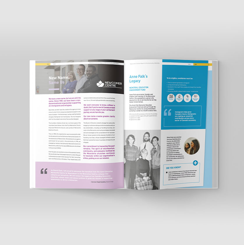 Booklet design edmonton