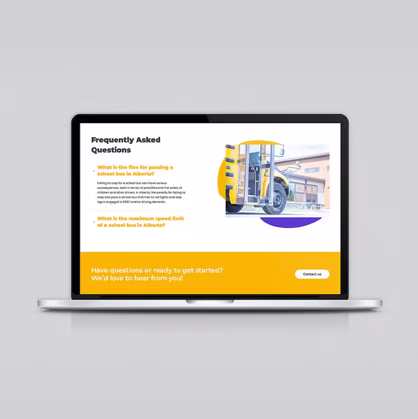 Website design development