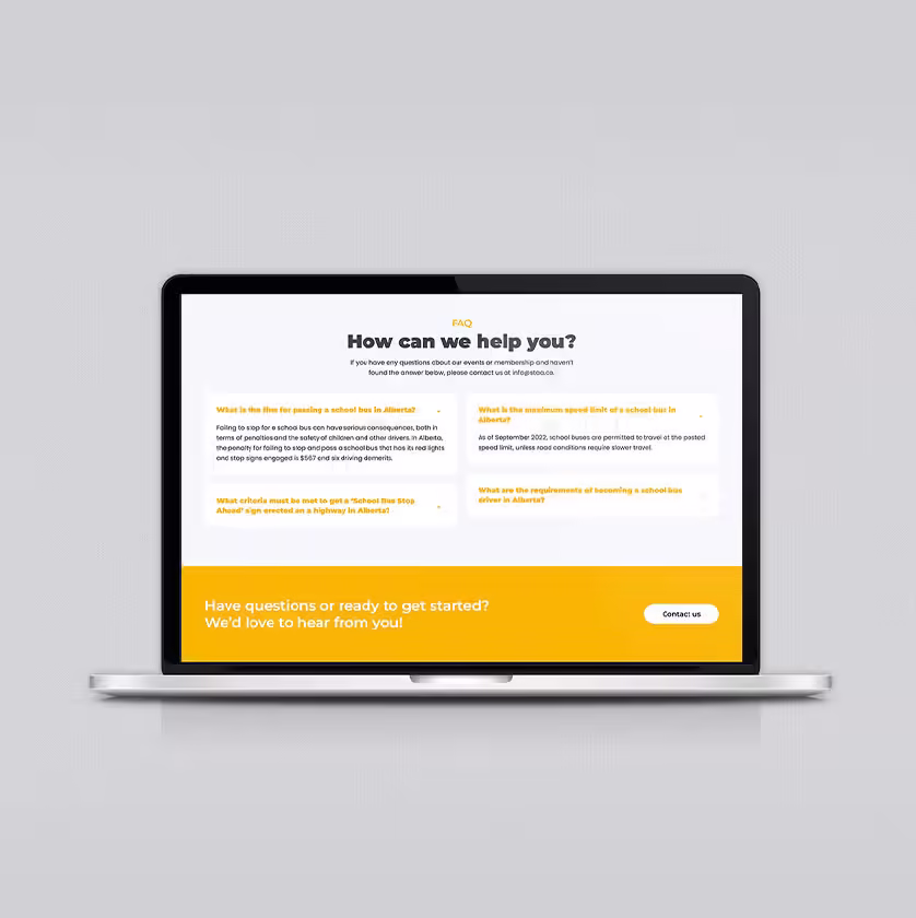 Website design development