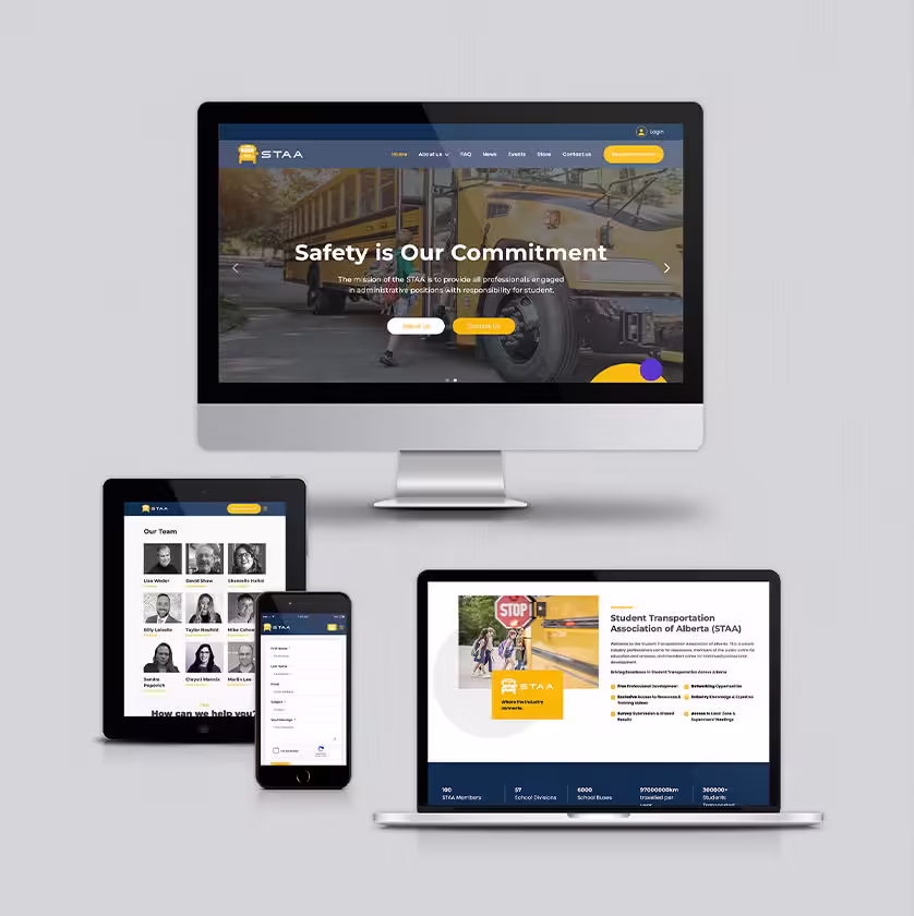 Website design development